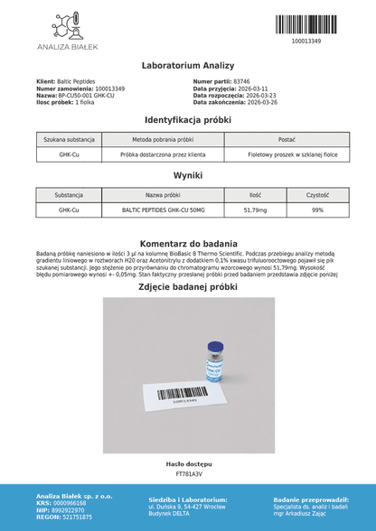 Copper Peptide Research Serum